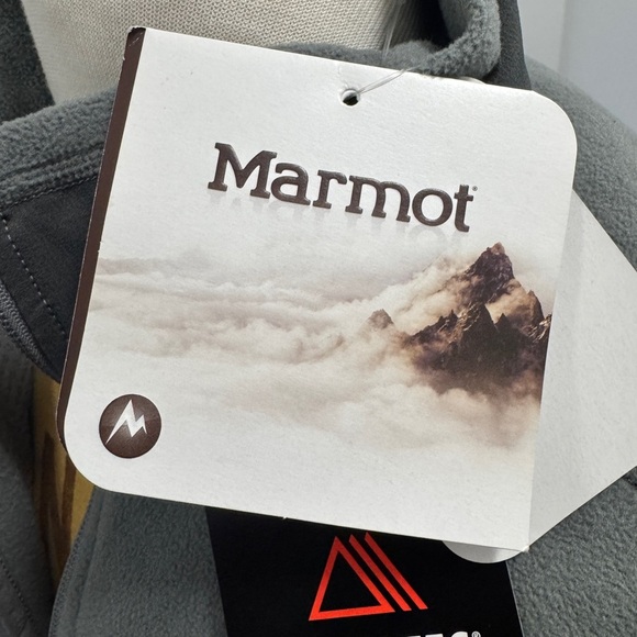 Men's Marmot Reactor Fleece Vest Gray Size Large - Picture 11 of 13